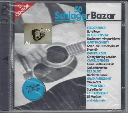 50 Schlager Bazar, CD