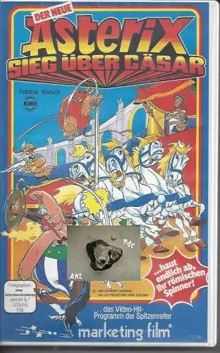 Asterix Sieg über Cäsar, Prädikat wertvoll, VHS