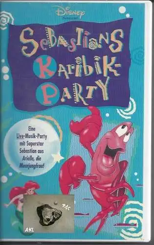 Sebastians Karibikparty, Life Musik Party, ohne Songbook, VHS 