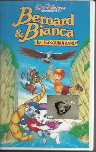 Bernard und Bianca im Känguruhland, Walt Disney, VHS