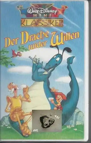  Der wilde Drachen wider Willen, Walt Disney, VHS