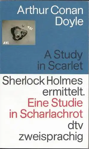 Arthur Conan Doyle: Sherlock Holmes ermittelt, englisch, deutsch, zweisprachig, dtv. 