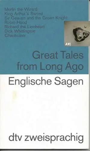 Englische Sagen, englisch, deutsch, zweisprachig, dtv. 