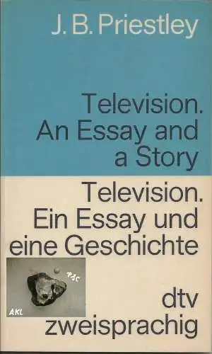 Television, Ein Essay, englisch, deutsch, zweisprachig, dtv. 