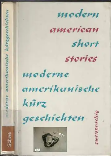 moderne amerikanische Kurzgeschichten, englisch, deutsch. 