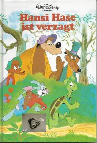 Hansi Hase ist verzagt, Walt Disney. 