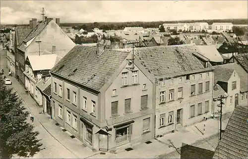 [Echtfotokarte schwarz/weiß] Klötze (Altmark)
Straße der Opfer des Faschismus. 