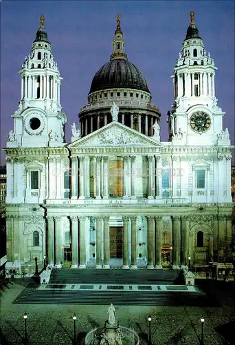 [Echtfotokarte farbig] London. 