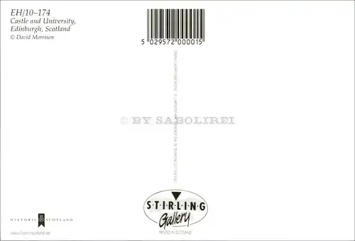 [Echtfotokarte farbig] Edinburgh. 