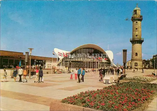[Echtfotokarte farbig] Rostock-Warnemünde. 