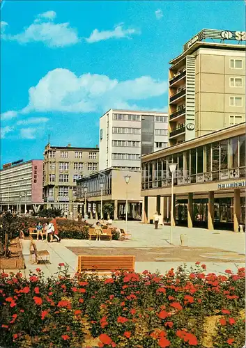 [Echtfotokarte farbig] Karl-Marx-Stadt. 