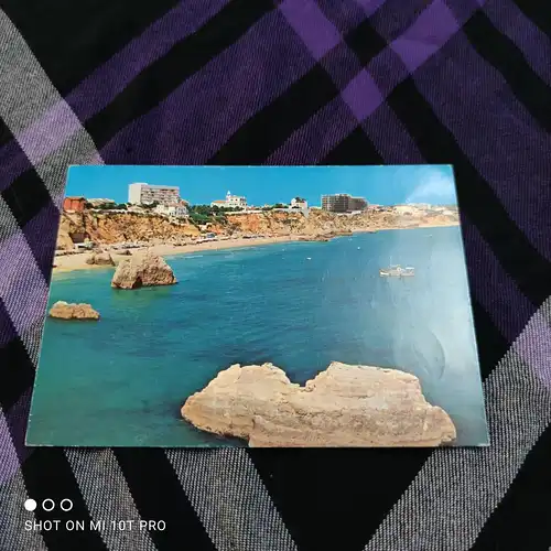 [Echtfotokarte farbig] 103 Praia da Rocha
Algarve Portugal. 