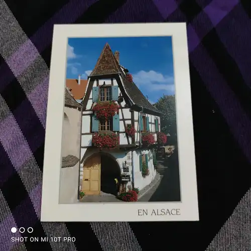 [Echtfotokarte farbig] L'Alsace Pittoresque. 