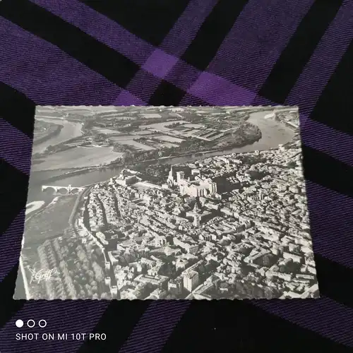 [Echtfotokarte schwarz/weiß] En Comtat Venaissin. 