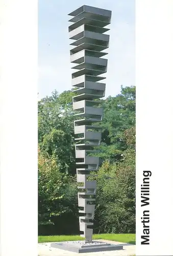 Heubeck, Klaus (Hrsg.): Martin Willing. Quadratschichtung, zweiachsig, wachsend 1999 - 2000, Titan. (Ein Projekt zur Köln Skulptur 2). 