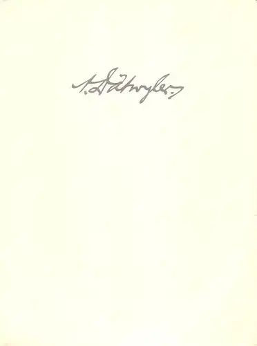 (Hitz, Heinrich, u.a.): Adolf Dätwyler-Gamma, 1883-1958. Eine Erinnerungsschrift. 