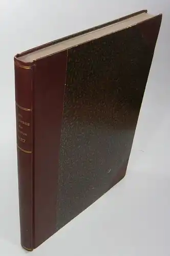 Deutsches Kalisyndikat GmbH, Berlin (Hrsg.) / Krische, Paul (Red.): Die Ernährung der Pflanze. Illustr. Halbmonatsschrift über Fortschritte im Ackerbau u. landw. Düngewesen des In- u. Auslandes. XXIII. Jahr 1927. (Jahrgang komplett in 1 Bd.). 