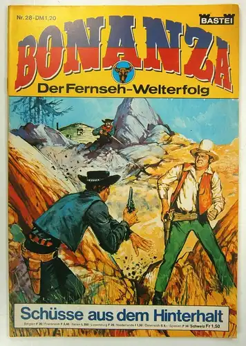 Bastei-Verlag (Hrsg.): Bonanza. Nr. 28: Schüsse aus dem Hinterhalt. 