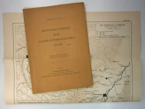 Ammann, Hektor: Die Verbreitung des Elsässer Weins im Mittelalter. Erläuterungen zur Karte 37 b. (Sonderdruck aud  dem Erläuterungsband zum Elsass-Lothringischen Atlas). 