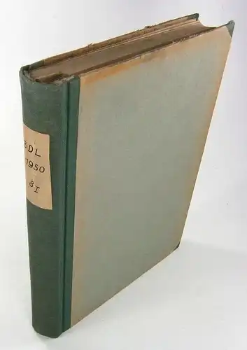 Amt für Landeskunde (Hrsg.): Berichte zur Deutschen Landeskunde. 8. Band. Hefte 1+2. Juni/Juli 1950. 