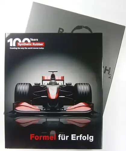 Lanxess AG (Hrsg.): 100 Years Synthetic Rubber. Creating the way the world moves today. Formel für Erfolg. 