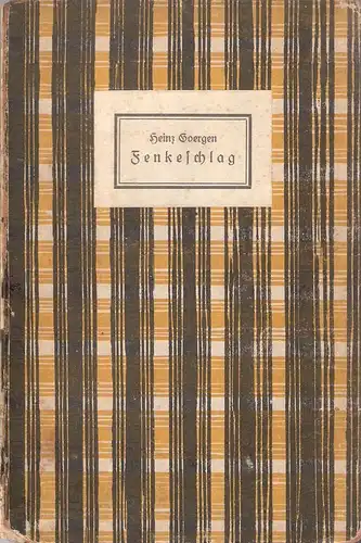 Görgen, Heinz: Fenkeschlag. (Gedichte). 