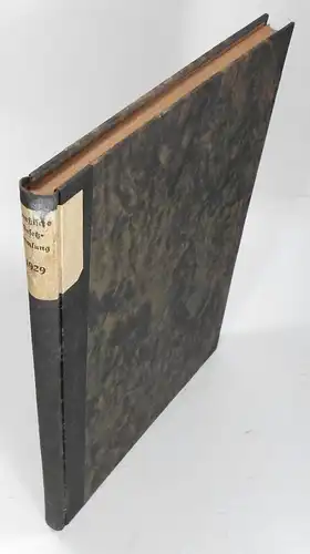 Preußisches Staatsministerium (Hrsg.): Preußische Gesetzsammlung. Jahrgang 1929. Stück Nr. 1-31 (Nr. 13394-13461). 