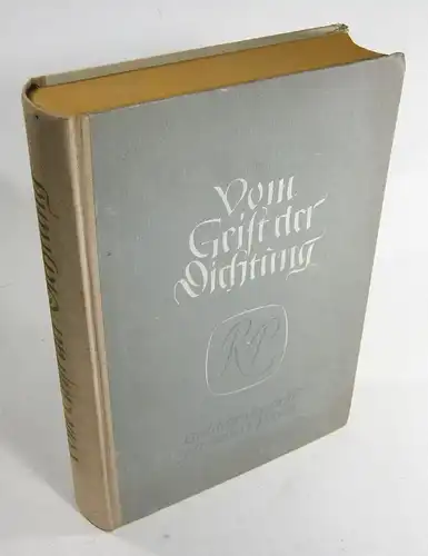 Martini, Fritz (Hg.): Vom Geist der Dichtung. Gedächtnisschrift für Robert Petsch. 