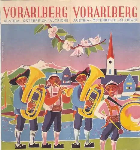 Landesverband für Fremdenverkehr in Vorarlberg, Bregenz (Hrsg.): Vorarlberg. Austria - Österreich - Autriche. (Reiseprospekt). 