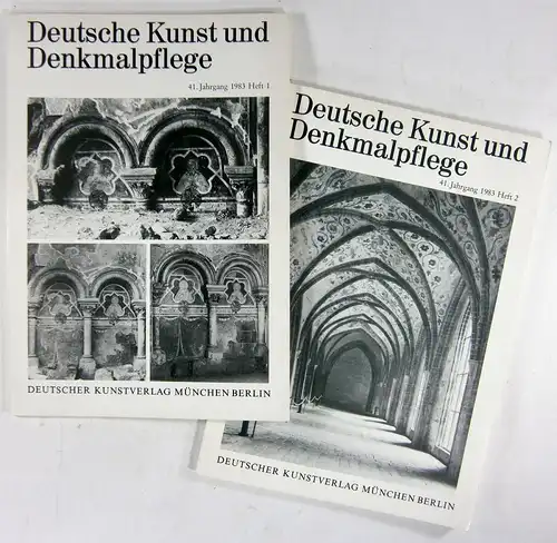 Gebeßler, August (Red.): Deutsche Kunst und Denkmalpflege. Hefte 1+2, 1983. 41. Jahrgang. 