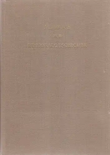 Czok, Carl (Hrsg.): Jahrbuch für Regionalgeschichte. Bd. 5, 1975. (im Auftr. d. Histor. Komm. d. Sächs. Akad. d. Wiss.). 