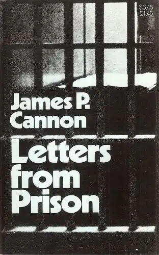 Cannon, James Patrick: Letters from prison. 
