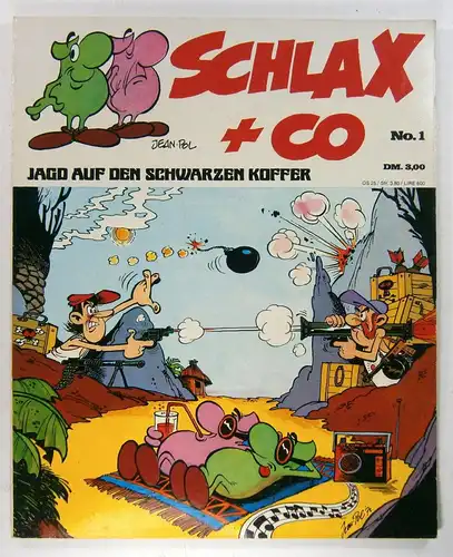 Jean-Pol: Schlax + Co. No.1: Jagd auf den schwarzen Koffer + No. 2: Skandale - Sport - Olympia. 