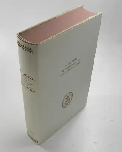 Kuhn, Dorothea (Bearb.): Goethe. Die Schriften zur Naturwissenschaft, Zweite Abteilung: Ergänzungen und Erläuterungen. Neunter Band, Teil B: Zur Morphologie von 1796 bis 1815. 