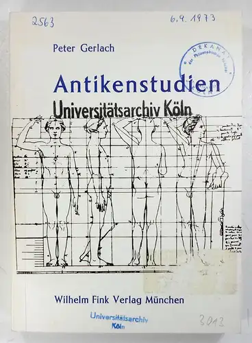 Gerlach, Peter: Antikenstudien in Zeichnungen klassizistischer Bildhauer. (Dissertation). 