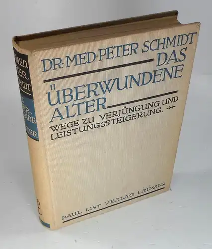 Schmidt, Peter: Das überwundene Alter. Wege zur Verjüngung und Leistungssteigerung. 