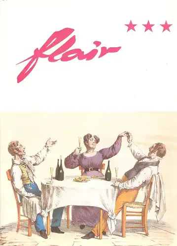 Clubs der Gourmets (Hrsg.): Flair. Juni 1956. 17 Jg., Heft 4. (später: Gourmet). Das Neueste aus Gastrosophie, Unterhaltung, Touristik, Hotellerie, Kunst, Musik, Variete, Reisen. 