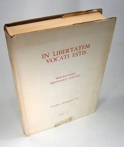 Boelaars, H[enri] / Réal Tremblay: In Libertatem vocati estis (Gal 5, 13).Miscellanea Bernhard Häring, expleto sexagesimo quinto aetatis anno a collegis et ex-alumnis in donum natalitium oblata. Studia Moralia, XV. 