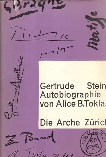 Stein, Gertrude: Autobiographie von Alice B. Toklas. 