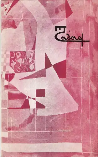 (Ohne Autor): Michel Cadoret : Gemälde, Teppiche ; 28. Juni-27. Juli 1958. (Ausstellung).
