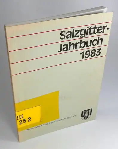 Geschichtsverein Salzgitter (Hg.): Salzgitter-Jahrbuch 1983. 