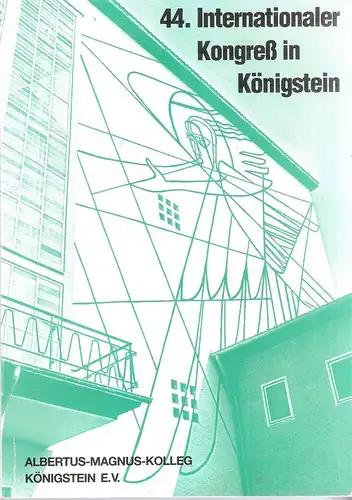 Grycz, Wolfgang (Hrsg.): Christen - Nationen - Europa / 44. Internationaler Kongress "Kirche in Not". Veranst. und Hrsg.: Albertus-Magnus-Kolleg Königstein e.V. (Kirche in Not ; Bd. 42). 