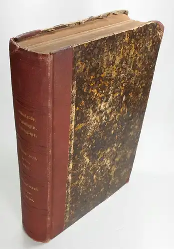 Kirchhoff, Alfred / Stoy, Karl Volkmar / Luthardt, August u.a: Sammelband mit 9 Titeln:1. Kirchhoff, Alfred: Der Name des Thüringerwaldes im Altertum und im Mittelalter.48.. 
