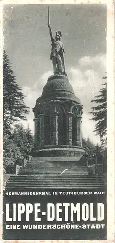 Städtisches Verkehrsamt Detmold (Hrsg.): Lippe-Detmold. Eine wunderschöne Stadt. (Reiseprospekt). 