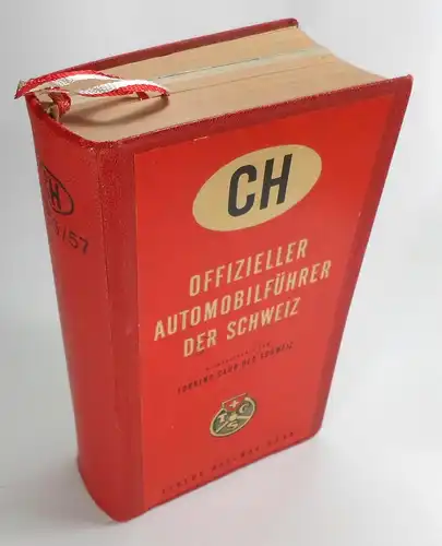 Touring-Club der Schweiz (Hg.): Offizieller Automobilführer der Schweiz. Ausgabe 1956/57. 