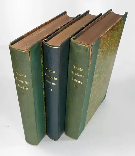 Kroll, Wilhelm / Skutsch, Franz (Bearb.): W. S. Teuffels Geschichte der Römischen Literatur. Unter Mitwirkung von Erich Klostermann, Rudolf Leonhard und Paul Wessner. Bände 1.. 