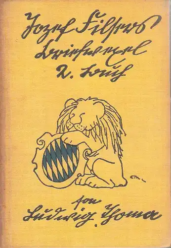 Thoma, Ludwig: Josef Filsers Briefwexel. 2. (Zweites Buch). 
