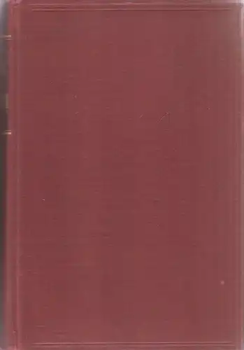 Von Fürth, Otto: The problems of physiological and pathological chemistry of metabolism. 