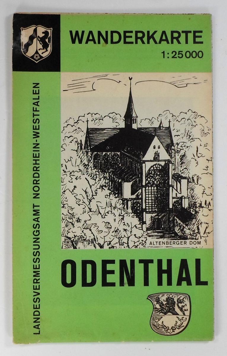 Landesvermessungsamt Nordrhein-Westfalen (Hg.): Odenthal. Wanderkarte 1:25 000. Nr. T168 