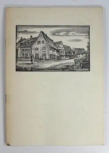 Wenk-Löliger, P: Jubiläumsschrift zum hundertfünfzigjährigen Bestehen des Geschäftshauses P. Wenk-Löliger Riehen. 1805-1955. 